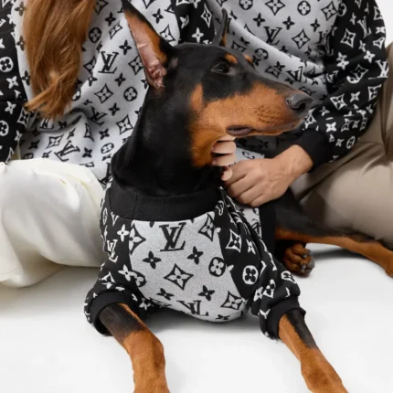 LV Patchwork Sweater Pet3