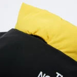 The North Face down jacket Yellow3-1